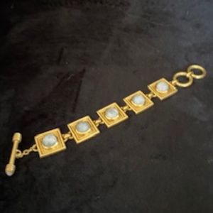 Julie Vos Square Chunky Link Bracelet